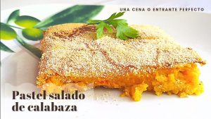 Pasteles de calabaza salados con toque de tomate: Sabor mediterráneo en tu plato.