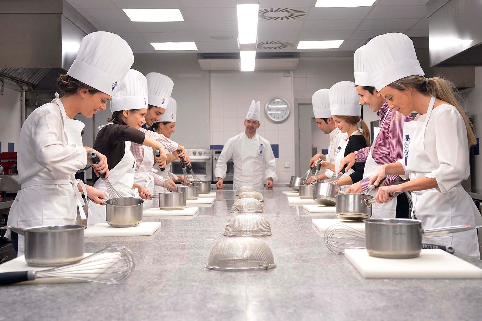 Tipos de cursos disponibles en la industria culinaria